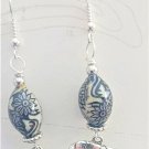 Accented Shrimp Earrings, Design 93 - Item #EK241