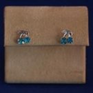 Earrings - Choice Of Gem Stone - Cherries .925 Studs