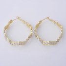 Hoop Earrings 1.5" Gold Filled & Sterling