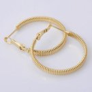 Hoop Earrings 9k Gold Filled 1 1/2"