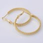 Hoop Earrings 9k Gold Filled 1 1/2"