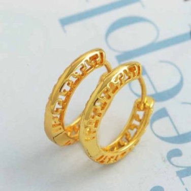 Hoop Earrings - 9k Gold Filled