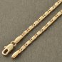 18" 9K. Yellow Gold Filled Chain Link Necklace
