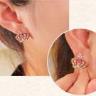 Crown Of A Queen 9K Yellow Gold Filled AAA CZ Ear Bud