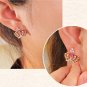 Crown Of A Queen 9K Yellow Gold Filled AAA CZ Ear Bud