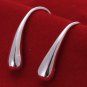 Unisex .925 Sterling Silver Teardrop Design Ear Bud