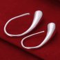Unisex .925 Sterling Silver Teardrop Design Ear Bud
