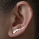10k Gold Filled Leafs Ear Cuffs / Earrings ~ Per Pair