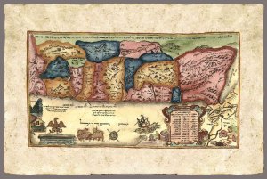The 12 Tribes From "The Amsterdam Hagadah? by Abraham Ben Jacob, 1695