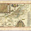 Canaan, the Holy Land by John Speed, 1676