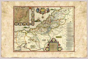 Canaan, the Holy Land by John Speed, 1676