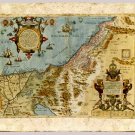 The Promised Land by Abraham Ortelius, 1570