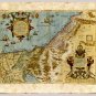 The Promised Land by Abraham Ortelius, 1570