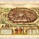 Jerusalem the Holy City by Franz Hogenberg, 1657