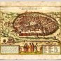 Jerusalem the Holy City by Franz Hogenberg, 1657
