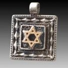 Magen David 2 Sided Pendant for Protection #30890