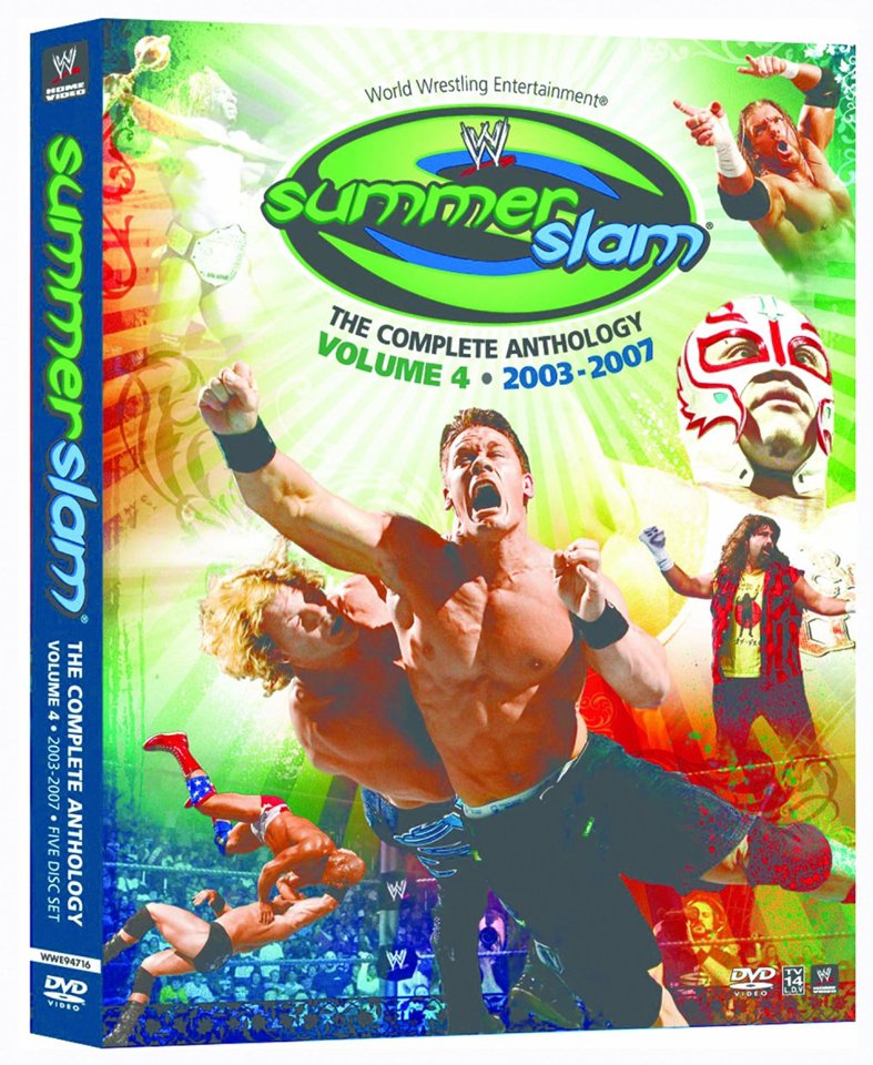 WWE Summerslam Complete Anthology Volume 4 DVD - Like New (used)