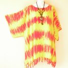 Tie Dye Plus Size Caftan Kimono Tunic Maternity Poncho Blouse - 1X, 2X, 3X & 4X Tie Dye Plus Size Caftan Kimono Tunic Maternity Poncho Blouse - 1X, 2X, 3X & 4X