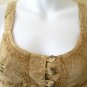 Gothic Renaissance Embroidered 2 pcs Top & Tier Skirt Dress Suit Set - XS & S