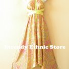 1D96 - Paisley Versatile Silk Multi Wear Scarf Long Maxi Dress, Skirt, Maternity 1D96 - Paisley Versatile Silk Multi Wear Scarf Long Maxi Dress, Skirt, Maternity