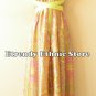 1D96 - Paisley Versatile Silk Multi Wear Scarf Long Maxi Dress, Skirt, Maternity