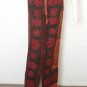 G12 Gothic Hippie Patchwork Renaissance Heavily Embroidered Long Skirt - L