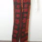 G12 Gothic Hippie Patchwork Renaissance Heavily Embroidered Long Skirt - L