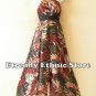 1D93 - Versatile Silk Multi Wear Scarf Long Maxi Dress, Skirt, Maternity