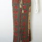 Gothic Hippie Gypsy Renaissance Heavily Embroidered Patchwork Long Skirt - M & L