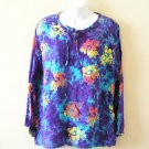 Hippie Gypsy Tunic Bohemian Block Printed Batik Kurta Kurti Blouse Top - S & M
