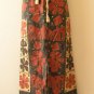 Gothic Hippie Bohemian Renaissance Heavily Embroidered Long Skirt - M & L