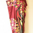 KD89 Maroon Women Kaftan Caftan Batwing Tunic Abaya Dolman Maxi Dress - L to 1X