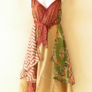 M538 Beach Wear Vintage Silk Magic 30" Length Wrap Skirt Halter Tube Dress + DVD