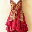P150 Reversible Vintage Silk Magic 24" Wrap Skirt Halter Tube Dress + Bonus DVD