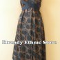 1D120Versatile Geometric Silk Multi Wear Scarf Women Maxi Halter Dress Maternity