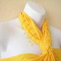Cruise Women Beach Beaded SwimSuit Coverup Wrap Sarong Pareo Dress