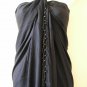 Cruise Women Beach Beaded SwimSuit Coverup Wrap Sarong Pareo Dress
