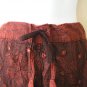 G88 Gothic Hippie Gypsy Bohemian Renaissance Heavily Embroidered Long Skirt - XL