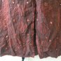 G88 Gothic Hippie Gypsy Bohemian Renaissance Heavily Embroidered Long Skirt - XL