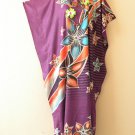 KD110 Batik Women Kaftan Caftan Hippie Tunic Abaya Boho Maxi Gown Dress L to 1X