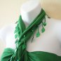 Cruise Beaded SwimSuit Women Beach Summer Coverup Wrap Sarong Pareo Dress