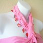 Cruise Beaded SwimSuit Women Beach Summer Coverup Wrap Sarong Pareo Dress