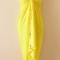 Cruise Beaded SwimSuit Women Beach Summer Coverup Wrap Sarong Pareo Dress