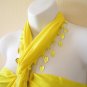 Cruise Beaded SwimSuit Women Beach Summer Coverup Wrap Sarong Pareo Dress