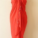 Cruise Beaded SwimSuit Beachwear Women Summer Coverup Wrap Sarong Pareo Dress Cruise Beaded SwimSuit Beachwear Women Summer Coverup Wrap Sarong Pareo Dress