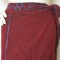 Women Boho Gothic Hippie Gypsy Bohemian Heavily Embroidered Long Maxi Wrap Skirt