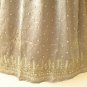 TL111 Kariza Embroidered Beaded Halter Tube Smock Maxi Broomstick Dress XS to XL
