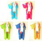 KG33 Batik Gecko Kimono Cardigan Duster Kaftan Maxi Trench Cover - up to 5X