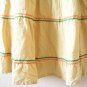 Beige Bohemian Hippie Gypsy Tier Women Summer Dress Cute Cotton Sundress - XS