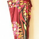 Cranberry Abstract Plus Size Caftan Kaftan Tunic Hippy Maxi Dress M, L, XL & 1X Cranberry Abstract Plus Size Caftan Kaftan Tunic Hippy Maxi Dress M, L, XL & 1X